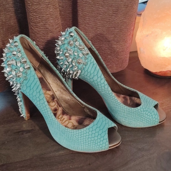 Sam Edelman Shoes - Sam Edelman Teal  Lorissa pump